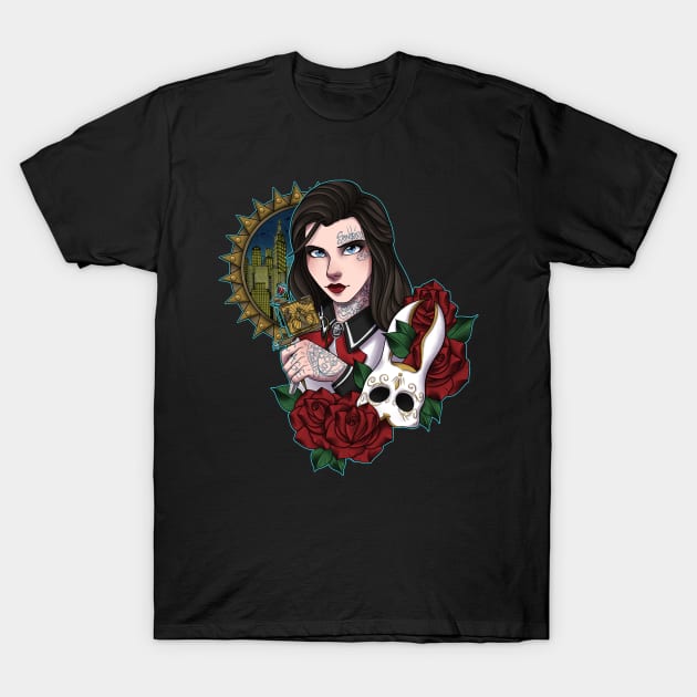 Songbird Tattoo T-Shirt by CleverAvian